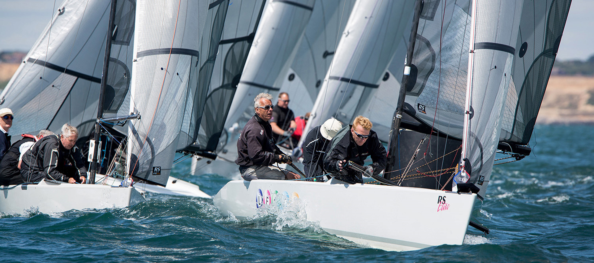 RS Elite sailing upwind